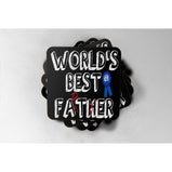 Copy of Worlds Best Farter (Father) - Drinks Coaster:CoasterEndlessPrintsUK