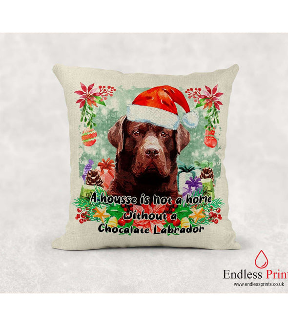 Dog Christmas Cushion Decoration:Cushion