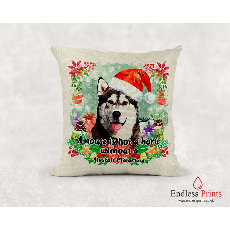 Dog Christmas Cushion Decoration:Cushion