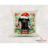 Dog Christmas Cushion Decoration:Cushion
