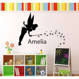 Fairy with name - PERSONALISED:Wall Art StickerEndlessPrintsUK