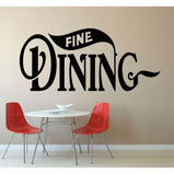 Fine Dining:Wall Art StickerEndlessPrintsUK