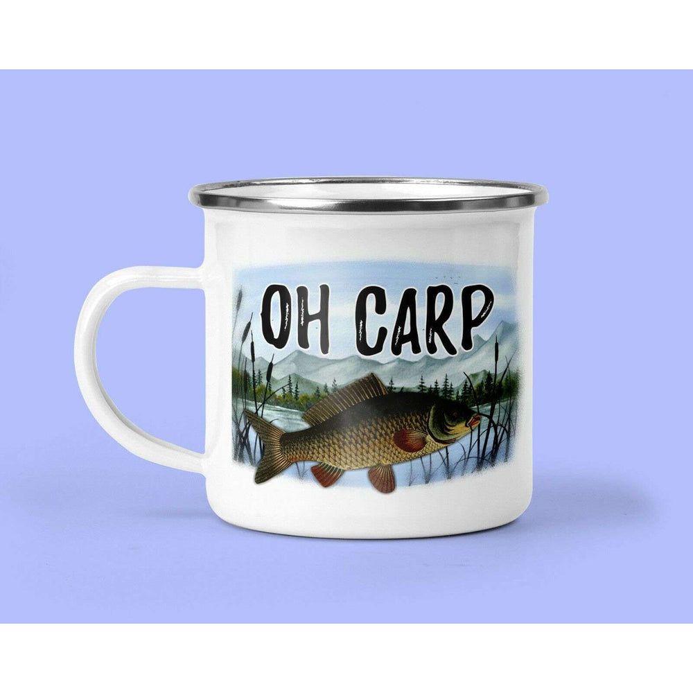 Fishing Mugs - Enamel:Enamel Mugs