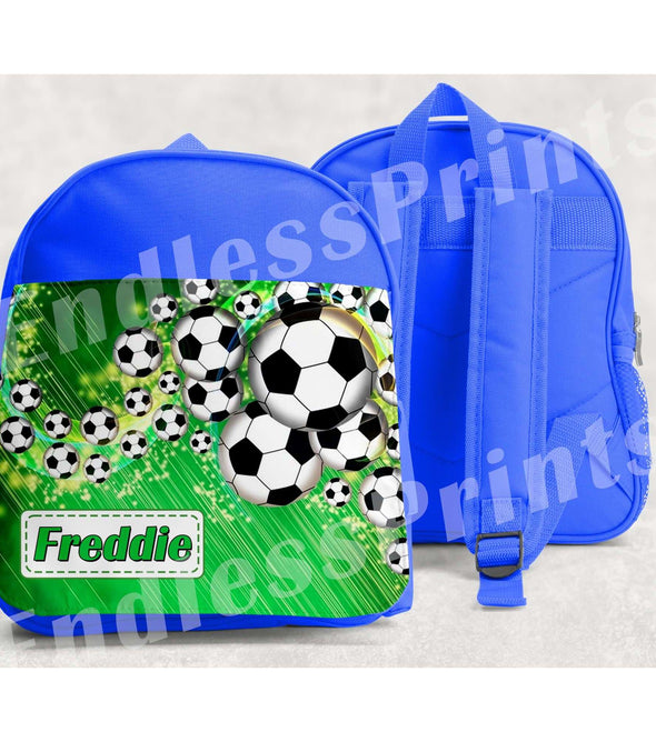 Football School Backpack - Personalised:BackpackEndlessPrintsUK