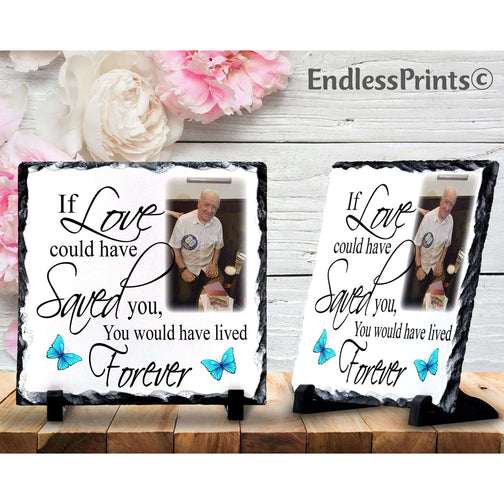 Memorial Photo Rock Slate:SlateEndlessPrintsUK