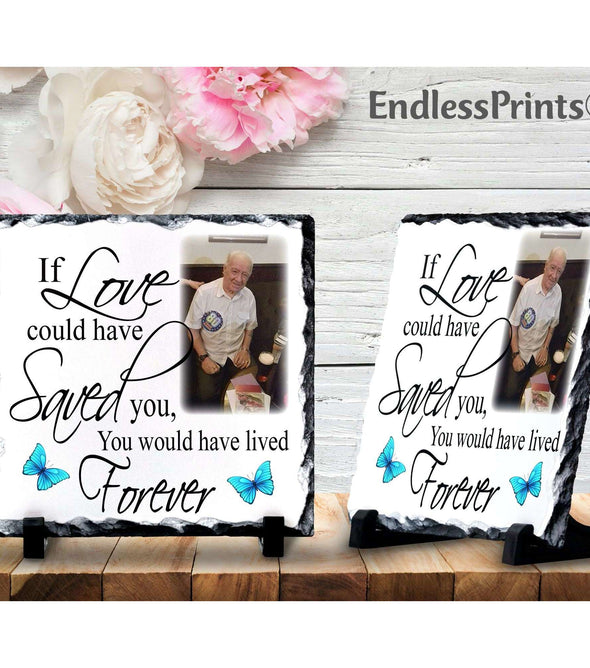 Memorial Photo Rock Slate:SlateEndlessPrintsUK