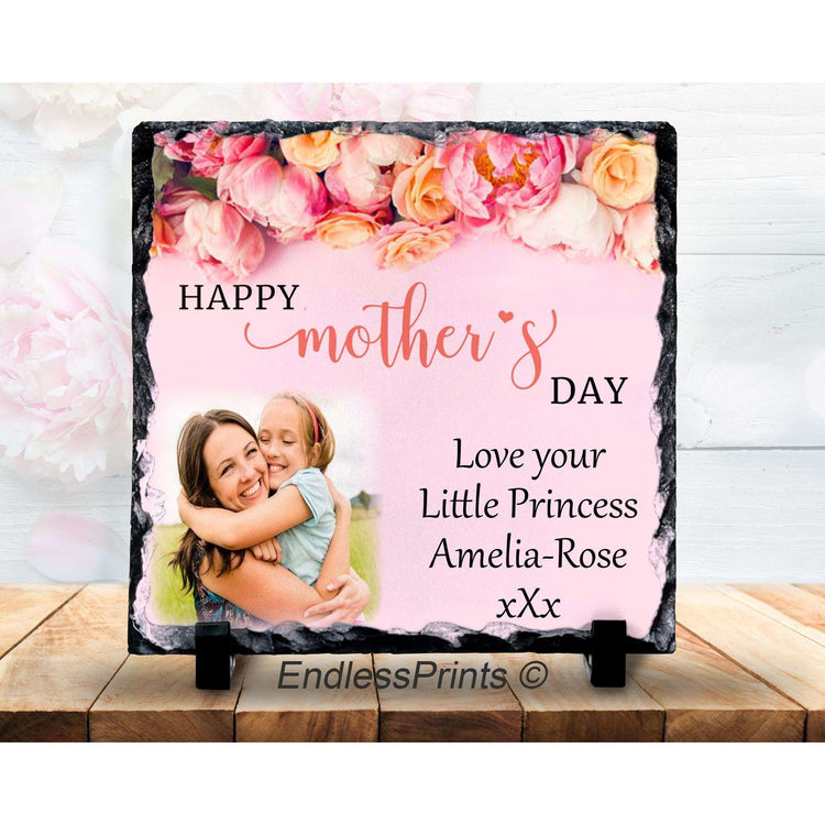 Mother's Day Photo Rock Slate:Slate