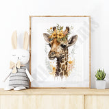 Watercolour Animal Prints