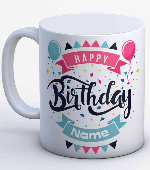 Happy Birthday Mug - Inside Mug Printed:MugEndlessPrintsUK