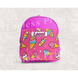 Ice-Cream School Backpack - Personalised:BackpackEndlessPrintsUK