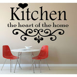 Kitchen the heart of the home:Wall Art StickerEndlessPrintsUK