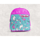 Llama & Flamingo School Backpack - Personalised:BackpackEndlessPrintsUK
