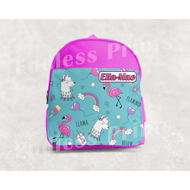 Llama 2024 school backpack