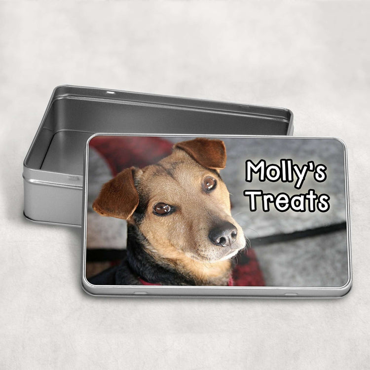Metal Personalised Treat Tin For All Pets:Treat TinEndlessPrintsUK