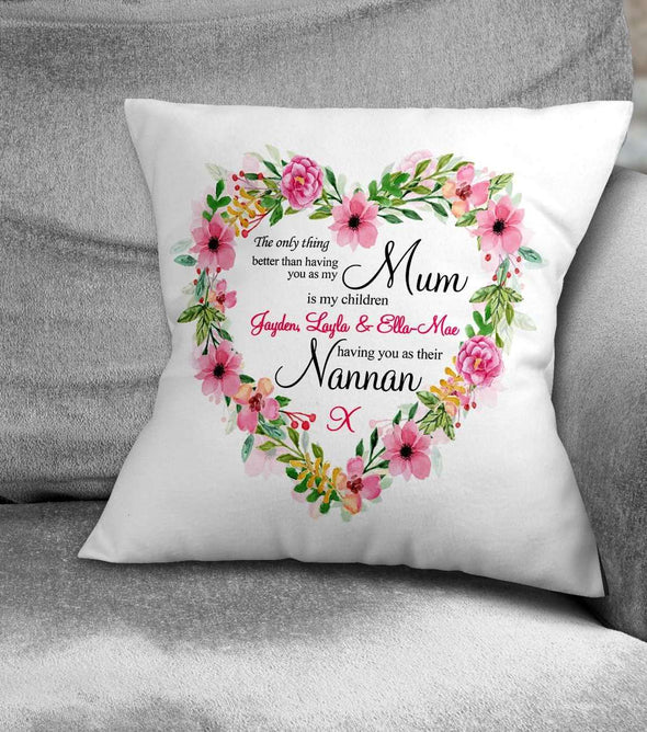 Nannan / Granny / Grandma Cushion - Personalised:CushionEndlessPrintsUK