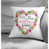 Nannan / Granny / Grandma Cushion - Personalised:CushionEndlessPrintsUK