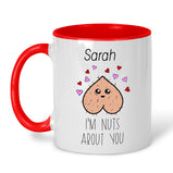 I'm Nuts About You Mug - Personalised