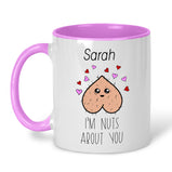 I'm Nuts About You Mug - Personalised