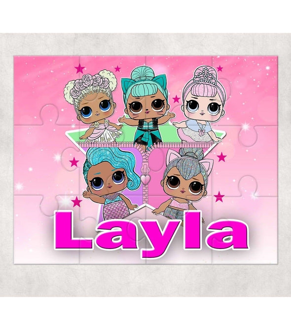 Personalised LOL Doll jigsaw:JigsawEndlessPrintsUK