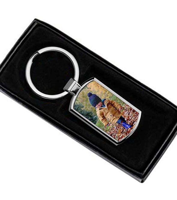 Personalised Metal Oblong Keyring:EndlessPrintsUK