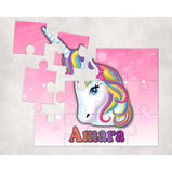 Personalised Unicorn jigsaw:JigsawEndlessPrintsUK