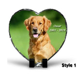Pet Memorial Slate Personalised:Slate