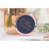 Rose Gold Bridal Bridesmaid Gift Personalised Mirror:Compact MirrorEndlessPrintsUK