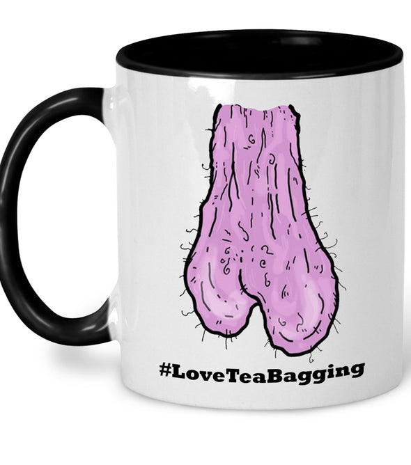 Love Tea Bagging Funny Mug Stocking filler rude adult gift christmas