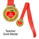 Teacher Gold Medal:MedalEndlessPrintsUK