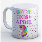 Unicorns Are Born In (Month) Birthday Mug:MugEndlessPrintsUK