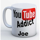 You Tube Addict Mug:MugEndlessPrintsUK