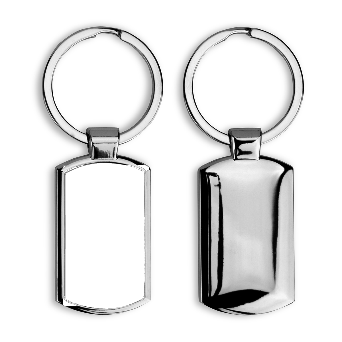 Keyring, photo side and text side